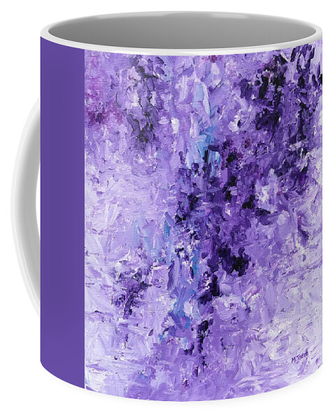 Mirage Coffee Mug featuring the painting Mirage # 8 by Milly Tseng