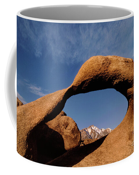 Dave Welling Coffee Mug featuring the photograph Mobius Arch Alabama Hills California by Dave Welling
