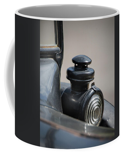 Model T Coffee Mug featuring the photograph Model T headlamp by M Kathleen Warren