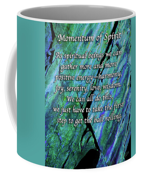 Rock Texture Coffee Mug featuring the photograph Momentum of Spirit by ABeautifulSky Photography by Bill Caldwell