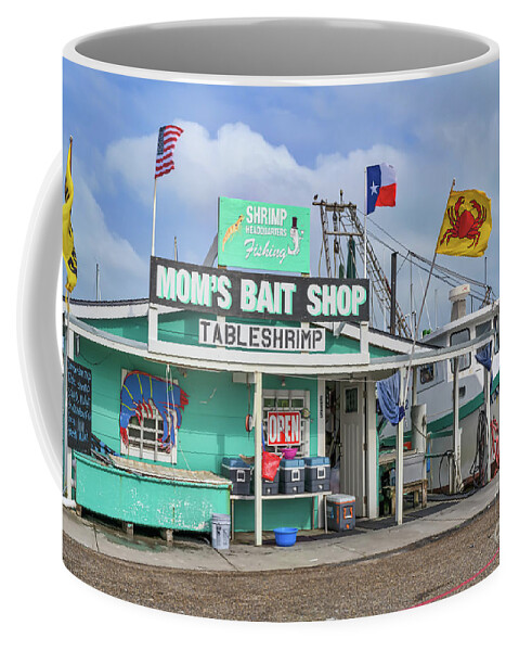 Texas Coffee Mug featuring the photograph Mom's Bait Shop by Bee Creek Photography - Tod and Cynthia