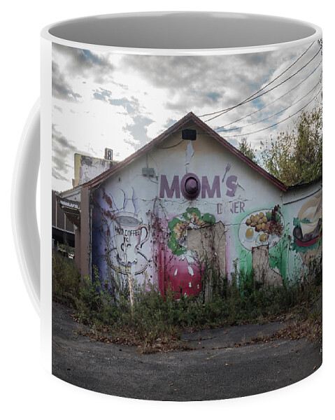 Diner Coffee Mug featuring the photograph Mom's Peppermill Diner by Louise Reeves