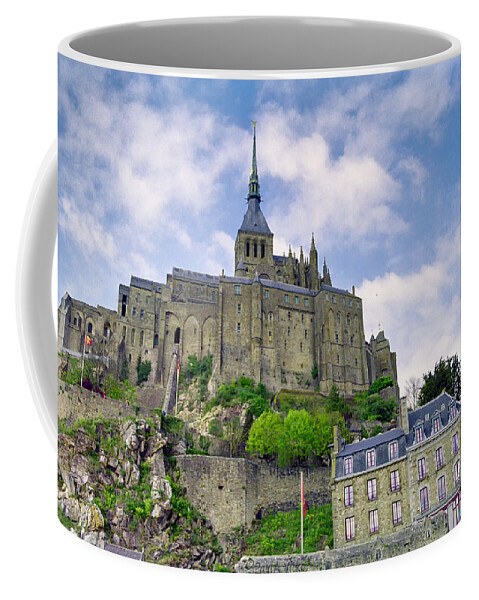 Mont-saint-michel Coffee Mug featuring the photograph Mont-Saint-Michel by Paul Vitko