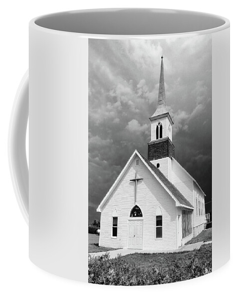 Montana Coffee Mug featuring the photograph Montana Church by Steven Nelson