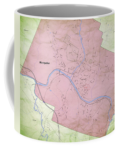 Montpelier Coffee Mug featuring the photograph Montplier, Vermont by George Robinson