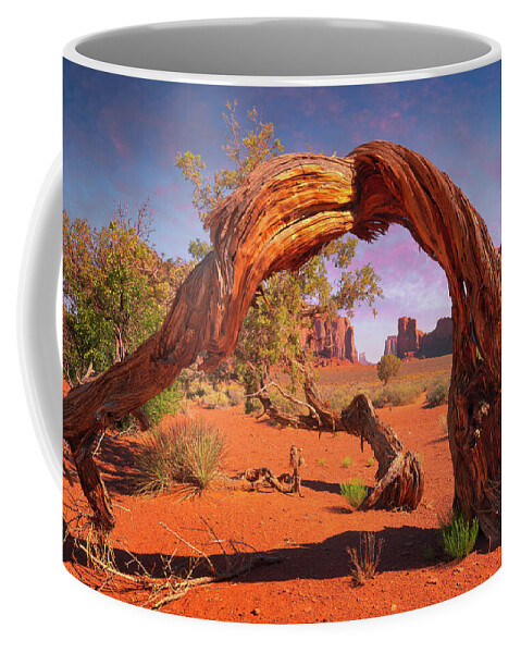 Monument Valley Coffee Mug featuring the photograph Monument Valley II by Giovanni Allievi