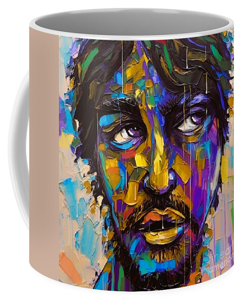 Man Coffee Mug featuring the painting Mood III Art Print by Crystal Stagg
