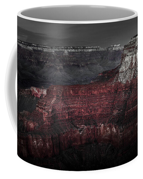 Grand Canyon Coffee Mug featuring the photograph Moody Grand Canyon by Doug Sturgess