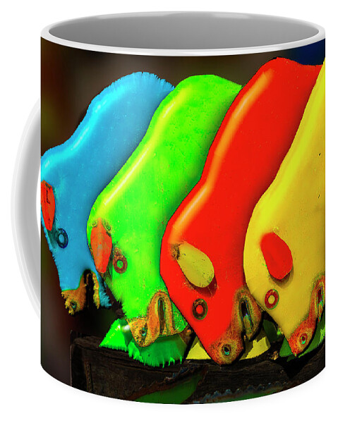 Mooving On Coffee Mug featuring the photograph Mooving On by Paul Wear