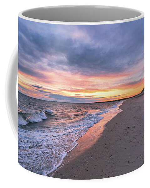 Beach Coffee Mug featuring the photograph Morning at Sunken Meadow by Sean Mills