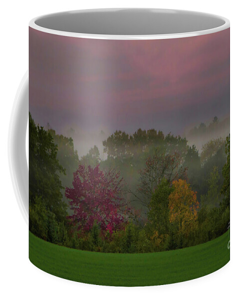 Fall Coffee Mug featuring the photograph Morning Has Broken by Trey Foerster