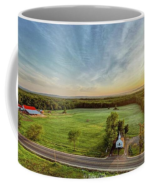  Coffee Mug featuring the photograph Morning in Rochester by John Gisis