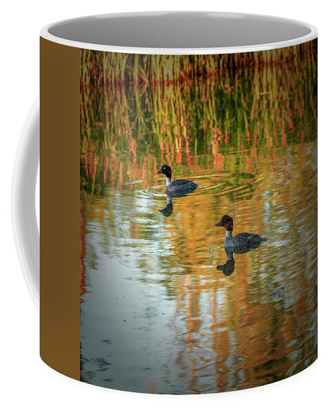 Morning Reflections Coffee Mug featuring the photograph Morning Reflections by Leif Sohlman