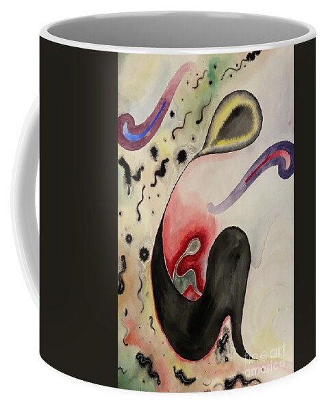 Mother And Child Coffee Mug featuring the painting Mothering by Pamela Henry
