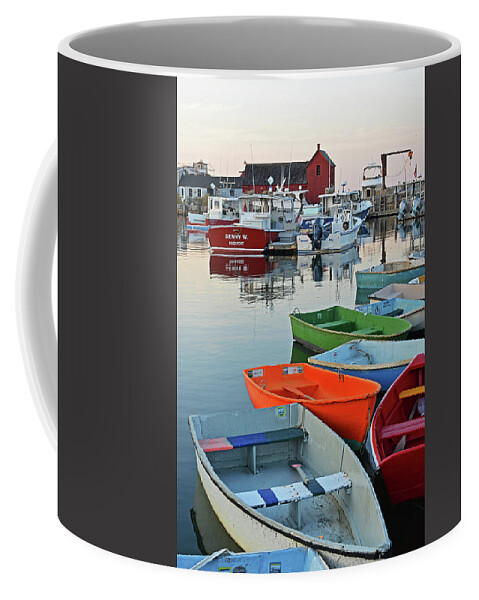 Rockport Coffee Mug featuring the photograph Motif #1 Rockport MA by Toby McGuire