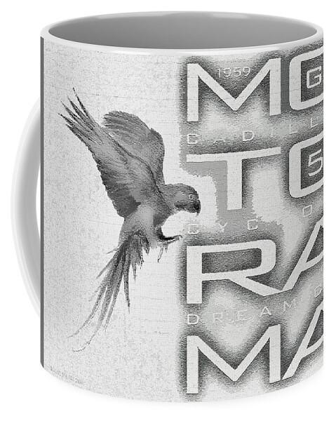 Motorama Coffee Mug featuring the digital art Motorama / 59 Cadillac Cyclone by David Squibb