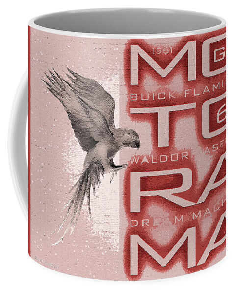 Motorama Coffee Mug featuring the digital art Motorama / 61 Buick Flamingo by David Squibb