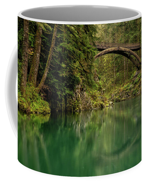 Bridge Coffee Mug featuring the photograph Moulton Bridge by Chuck Rasco Photography