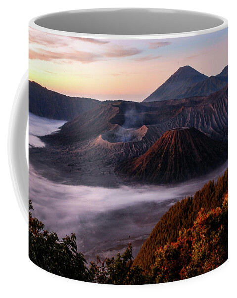 Mount Coffee Mug featuring the photograph Kingdom Of Fire - Mount Bromo, Java. Indonesia by Earth And Spirit