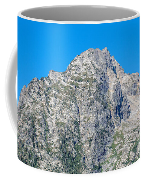 Mount Moran Grand Teton Np Coffee Mug featuring the digital art Mount Moran Grand Teton NP by Tammy Keyes