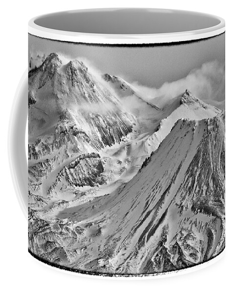 Snow Coffee Mug featuring the photograph Mount Shasta Captures Me by Tom Kelly
