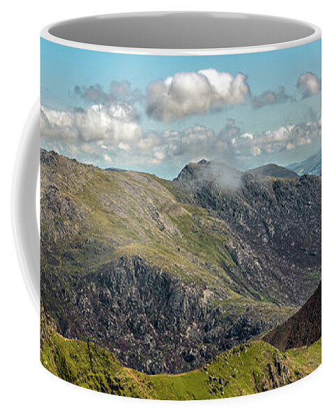Snowdon Coffee Mug featuring the photograph Mount Snowdon Summit View by Adrian Evans