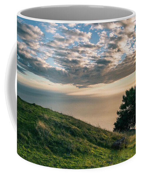 California Coffee Mug featuring the photograph Mount Tamalpais Sunset by Gary Geddes