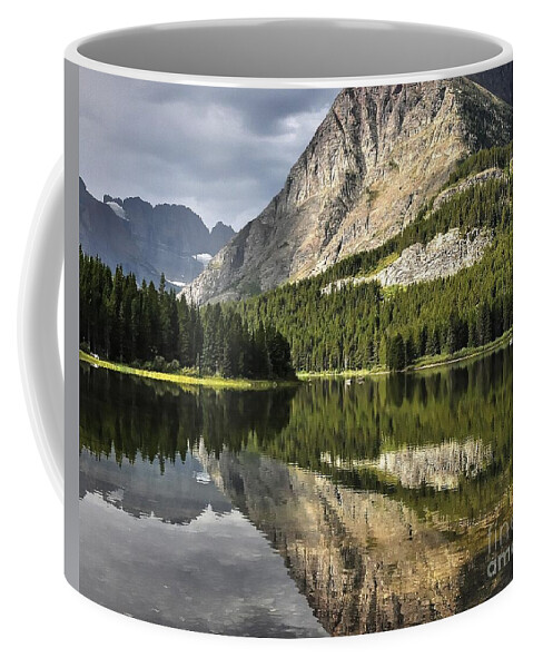 Reflection Coffee Mug featuring the photograph Mount Wilbur Reflection by Steve Brown