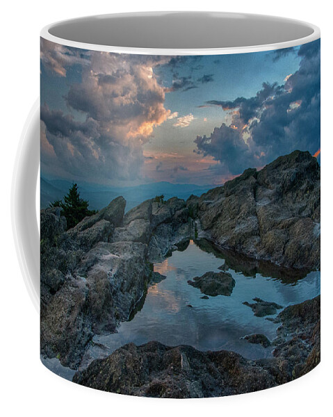 Blue Ridge Mountains Coffee Mug featuring the photograph Mountain Evening by Melissa Southern