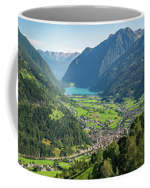  Coffee Mug featuring the photograph Mountain village by Robert Miller
