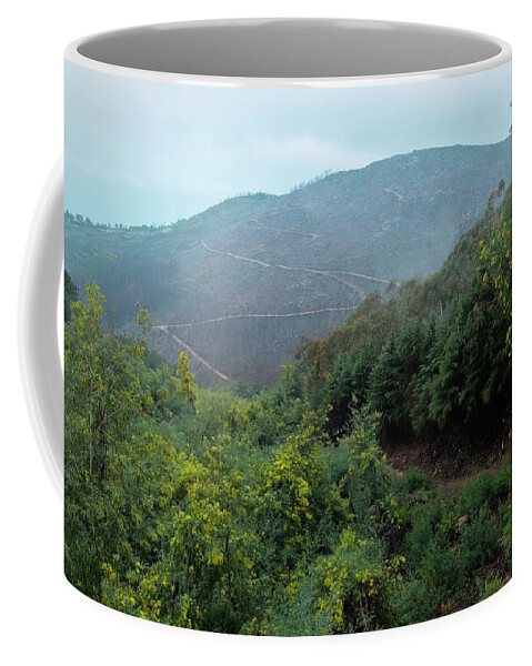 Serra Da Estrela Coffee Mug featuring the photograph Mountains of Covilha by Angelo DeVal