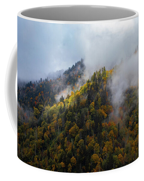 Mountain Coffee Mug featuring the photograph Mountainside by Jamie Tyler
