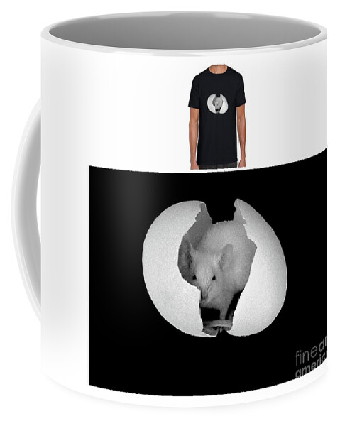 Mouse Coffee Mug featuring the photograph Mouse House T-shirt by Michael Swanson