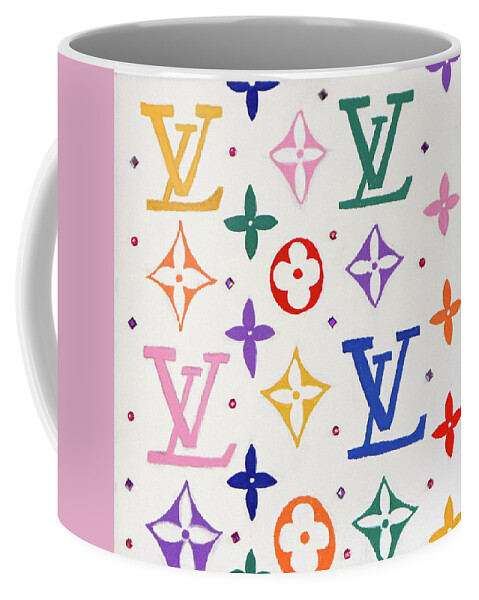 Multicolor LV Coffee Mug by Sheera Paloma - Pixels