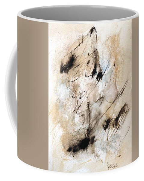Mushin Coffee Mug featuring the painting Mushin -No MInd- #2 by Dick Richards