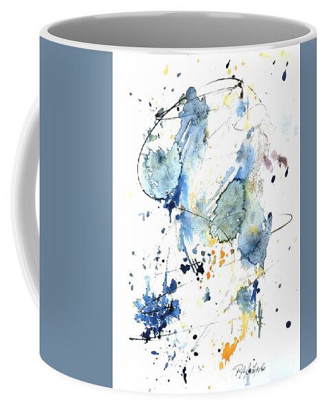 Mushin Coffee Mug featuring the painting Mushin -No MInd- #11 by Dick Richards