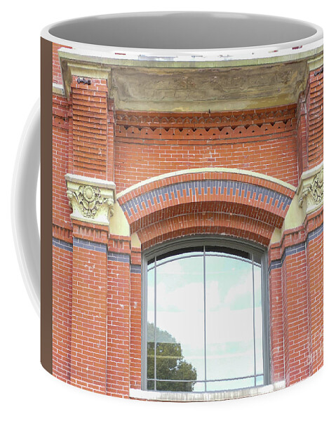 Window Coffee Mug featuring the photograph Music Hall Window by Bentley Davis