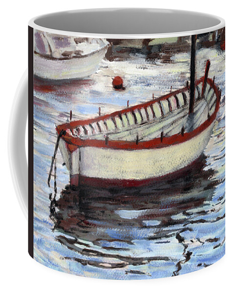 Italy Coffee Mug featuring the painting My Favorite Fisherman by Randy Sprout