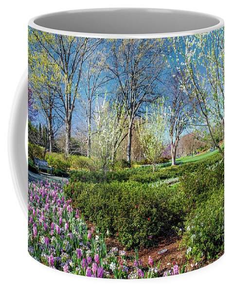 Diana Coffee Mug featuring the photograph My Garden In Spring by Diana Mary Sharpton
