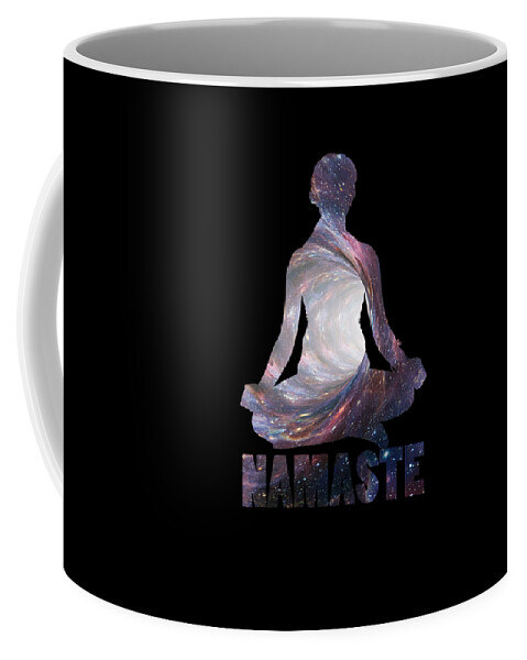 Namaste Yoga Spirituality Buddha Meditation Gift Coffee Mug