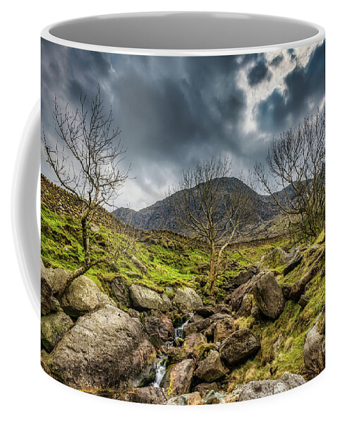 Nant Peris Coffee Mug featuring the photograph Nant Peris Snowdonia Wales by Adrian Evans