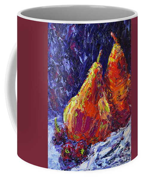 Still Life Coffee Mug featuring the painting Nature's Bounty by Linda Donlin
