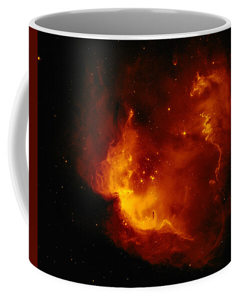 Hubble Space Telescope Nebula Ngc602 Ngc 602 Jpl Artistic Rendering Coffee Mug featuring the photograph Nebula NGC 602 by Bj S