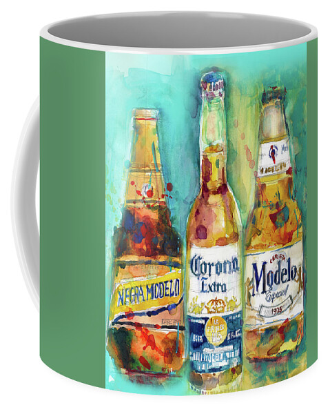 Negra Modelo, Corona, Modelo Coffee Mug by Dorrie Rifkin - Pixels