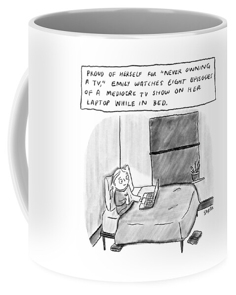Never Owning A Tv Coffee Mug