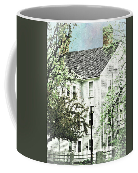 Dover Coffee Mug featuring the photograph New England Mansion - Dover New Hampshire by Marie Jamieson