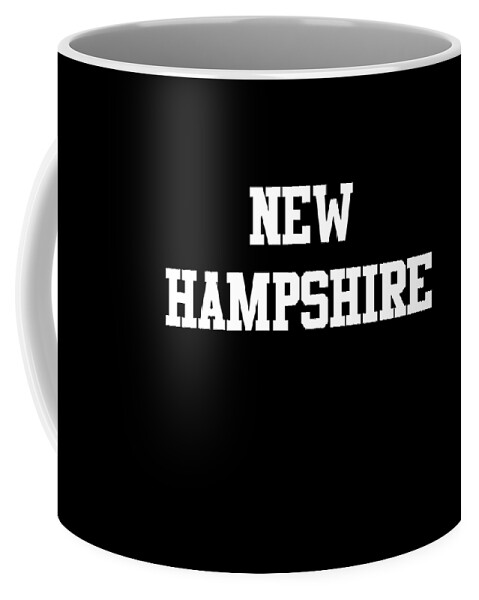 Funny Coffee Mug featuring the digital art New Hampshire by Flippin Sweet Gear