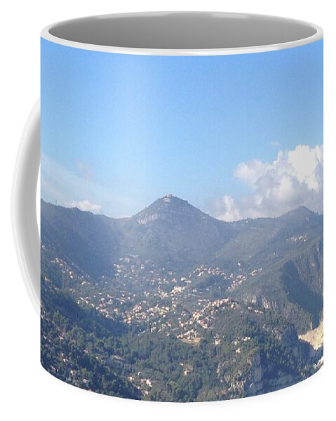 Nice Coffee Mug featuring the photograph Nice Mountain and Sky by Aisha Isabelle