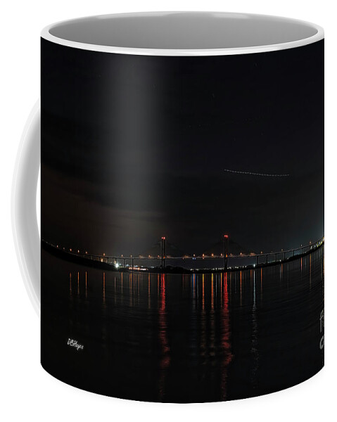 Night Photography Coffee Mug featuring the photograph Night Show by DB Hayes