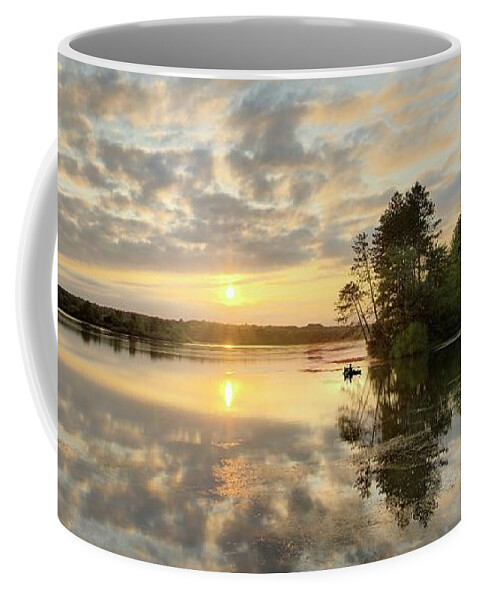  Coffee Mug featuring the photograph Nimisila Sunset Mug by Jeff Burcher